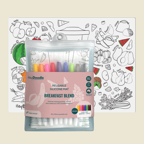 Breakfast Blend Classic Colouring & Doodle Mat